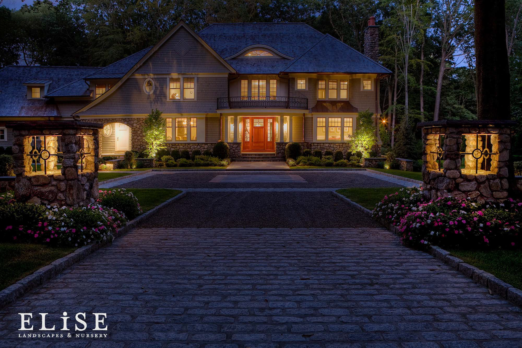 New Canaan Landscape Lighting Design and Install